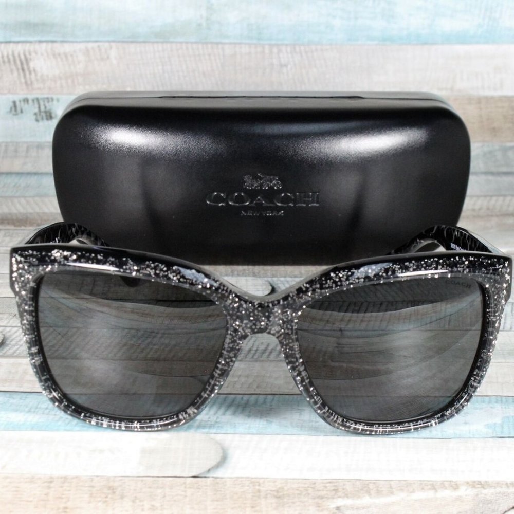 COACH Grey 57mm Sunglasses - Picture 3 of 3